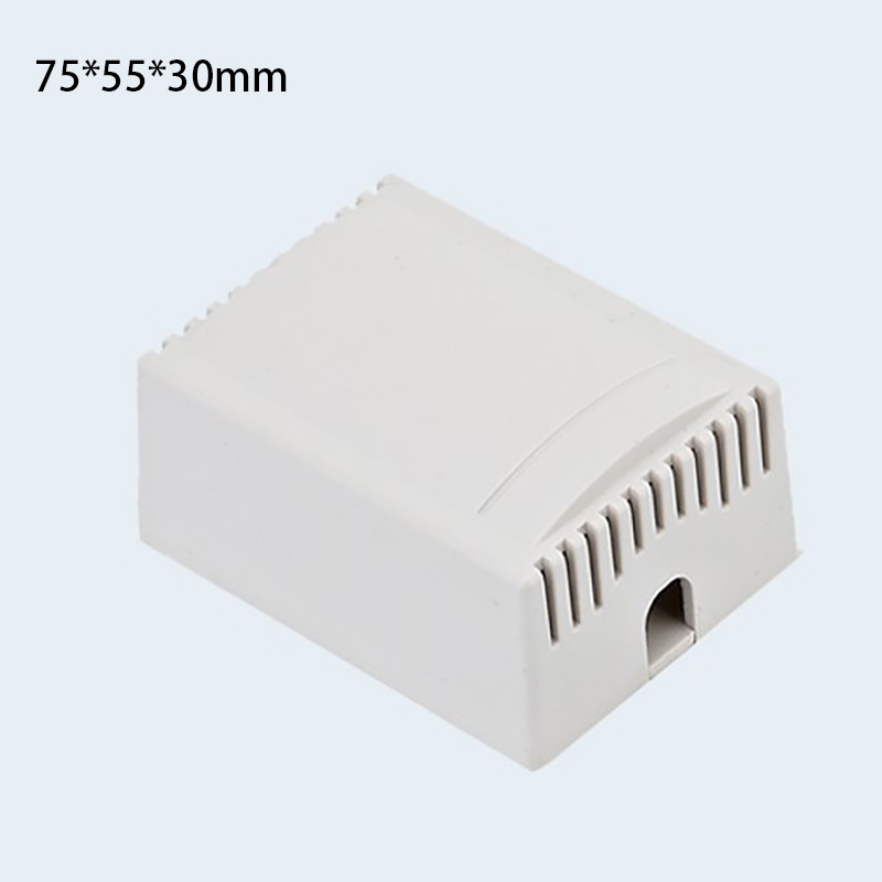 75 * 55 * 30 mm Plastmasas siltuma izkliedes strāvas kārba Project Storage Box Sensora elektroniskā korpusa sienas korpusa instrumentu kaste