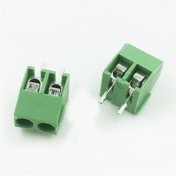100PCS KF350-3.5 3.5mm Pitch 2P/3 Pin Plug-in Plug-in PCB Конектор на клемен блок KF350 300V 10A за 24-18 AWG кабел