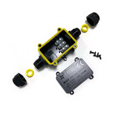 2-smjerna vodootporna razvodna kutija IP68 6-12 mm zatvorena električna žica, retardantni kabelski konektor, vanjsko razvodno kućište za LED svjetla