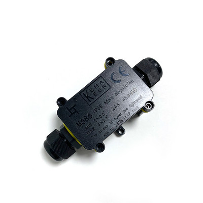 2-smjerna vodootporna razvodna kutija IP68 6-12 mm zatvorena električna žica, retardantni kabelski konektor, vanjsko razvodno kućište za LED svjetla