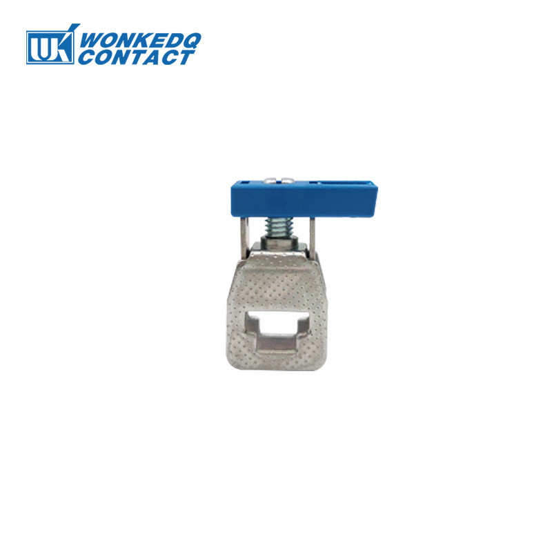 Βιδωτός σύνδεσμος ακροδεκτών μπλοκ ακροδεκτών 10 τμχ AKG16 16 mm² Επικασσιτερωμένη ράβδος χαλκού ουδέτερο σύρμα Ηλεκτρικό ντουλάπι AKG 16