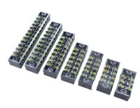 1 gab. Divrindu skrūvju spaiļu bloka sloksne 600V 15A TB-1503 / TB1504 / TB1506 / TB-1508 / pēc izvēles