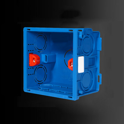 Zapaljiva kazeta sa skrivenim ožičenjem Donja kutija Jednostavna za spajanje Univerzalna razvodna kutija za zidnu utičnicu tipa 86