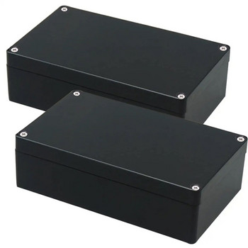 Черна кутия Външен водоустойчив корпус Пластмасова кутия Електронна кутия за проекти Инструмент Водоустойчив корпус на съединителна кутия