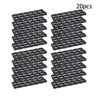 2*3/2*4/2*5/2*6/3*3/3*4 18650 Akumulatora turētāja kronšteins DIY cilindriski akumulatoru komplekti Pretvibrācijas futrāļa glabāšana