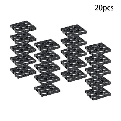 2*3/2*4/2*5/2*6/3*3/3*4 18650 Akumulatora turētāja kronšteins DIY cilindriski akumulatoru komplekti Pretvibrācijas futrāļa glabāšana