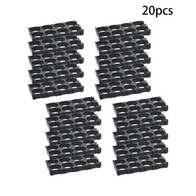 2*3/2*4/2*5/2*6/3*3/3*4 18650 Akumulatora turētāja kronšteins DIY cilindriski akumulatoru komplekti Pretvibrācijas futrāļa glabāšana