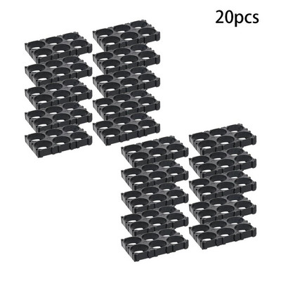 2*3/2*4/2*5/2*6/3*3/3*4 18650 Akumulatora turētāja kronšteins DIY cilindriski akumulatoru komplekti Pretvibrācijas futrāļa glabāšana