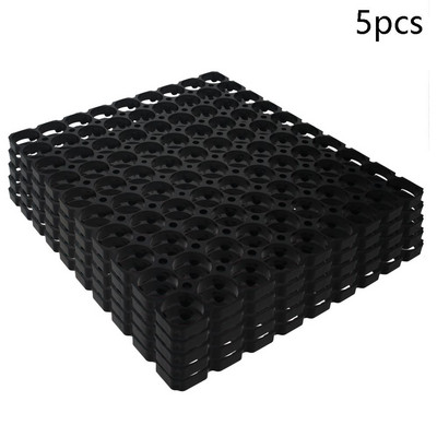 5*6/6*7/7*8/8*9/9*10 Nosač držača baterije za 18650 21700 32650 Razmak 23 mm Otvor blende 21.3 mm Sigurnosna antivibracijska plastika