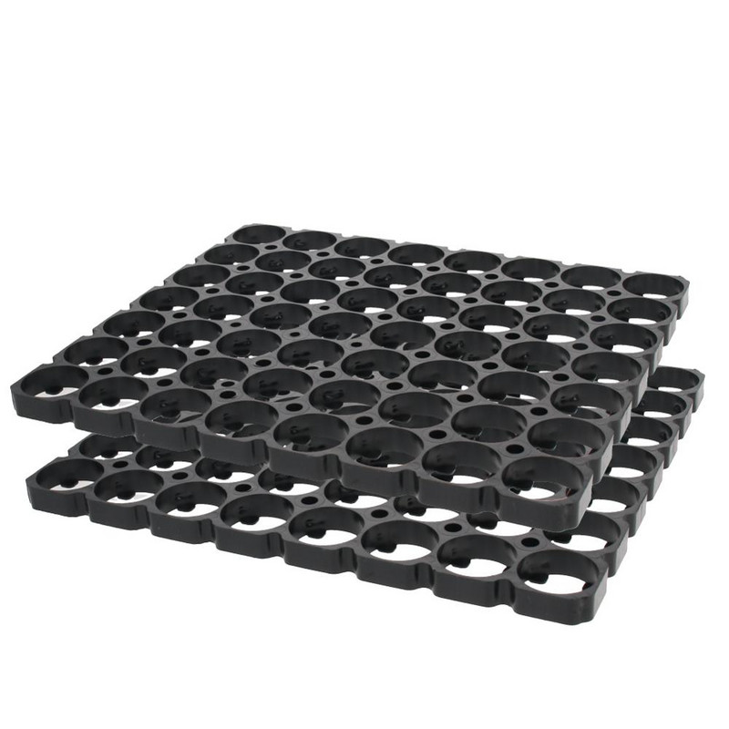 5*6/6*7/7*8/8*9/9*10 Nosač držača baterije za 18650 21700 32650 Razmak 23 mm Otvor blende 21.3 mm Sigurnosna antivibracijska plastika