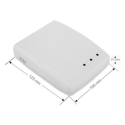 14 suurust mustast ABS-plastist elektrooniline projektikarbi instrumentide ümbris DIY kvaliteetse veekindla kaanega projekti korpuse karbid