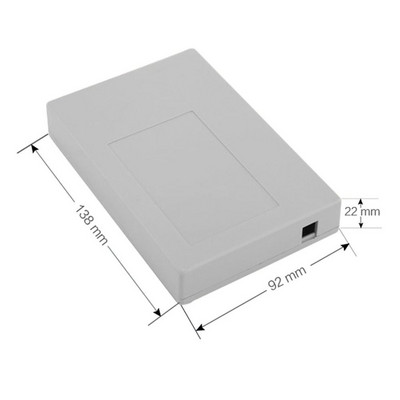 14 suurust mustast ABS-plastist elektrooniline projektikarbi instrumentide ümbris DIY kvaliteetse veekindla kaanega projekti korpuse karbid