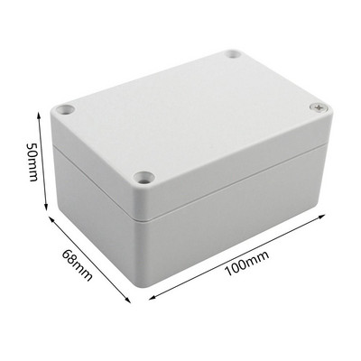 14 suurust mustast ABS-plastist elektrooniline projektikarbi instrumentide ümbris DIY kvaliteetse veekindla kaanega projekti korpuse karbid