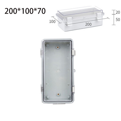 ABS plastična školjka vodootporna, s razvodnom kutijom tipa brave, vanjskom brtvenom sklopkom za nadzor kutije za napajanje