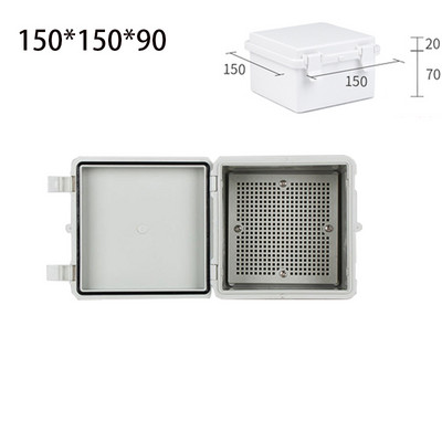 ABS plastična školjka vodootporna, s razvodnom kutijom tipa brave, vanjskom brtvenom sklopkom za nadzor kutije za napajanje