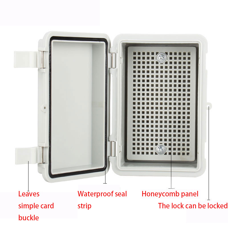 ABS plastična školjka vodootporna, s razvodnom kutijom tipa brave, vanjskom brtvenom sklopkom za nadzor kutije za napajanje