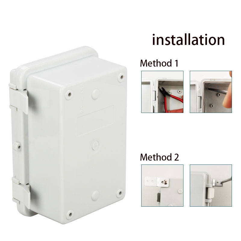 ABS plastična školjka vodootporna, s razvodnom kutijom tipa brave, vanjskom brtvenom sklopkom za nadzor kutije za napajanje