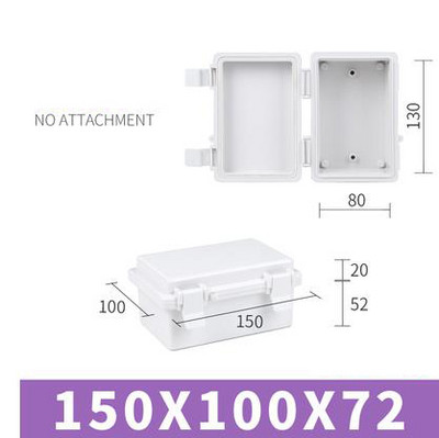 150x150x90 kaste āra ūdensnecaurlaidīgs korpuss plastmasas kaste elektroniskā projekta korpuss instruments ūdensizturīgs sadales kārbas korpuss