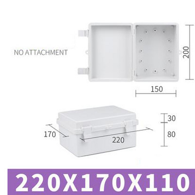 150x150x90 kaste āra ūdensnecaurlaidīgs korpuss plastmasas kaste elektroniskā projekta korpuss instruments ūdensizturīgs sadales kārbas korpuss