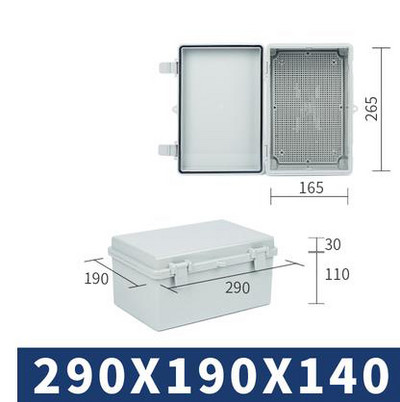 150x150x90 kaste āra ūdensnecaurlaidīgs korpuss plastmasas kaste elektroniskā projekta korpuss instruments ūdensizturīgs sadales kārbas korpuss