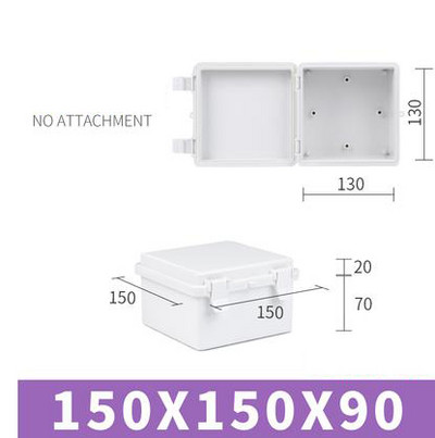 150x150x90 kaste āra ūdensnecaurlaidīgs korpuss plastmasas kaste elektroniskā projekta korpuss instruments ūdensizturīgs sadales kārbas korpuss