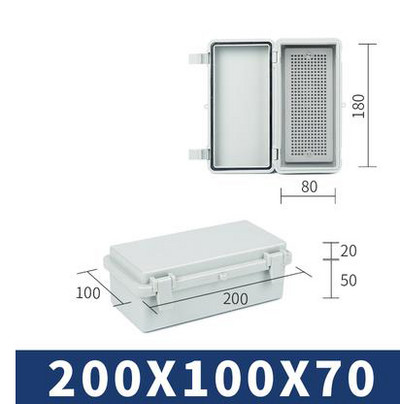 150x150x90 kaste āra ūdensnecaurlaidīgs korpuss plastmasas kaste elektroniskā projekta korpuss instruments ūdensizturīgs sadales kārbas korpuss