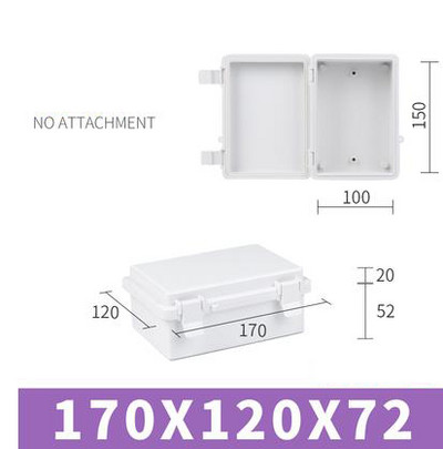 150x150x90 kaste āra ūdensnecaurlaidīgs korpuss plastmasas kaste elektroniskā projekta korpuss instruments ūdensizturīgs sadales kārbas korpuss