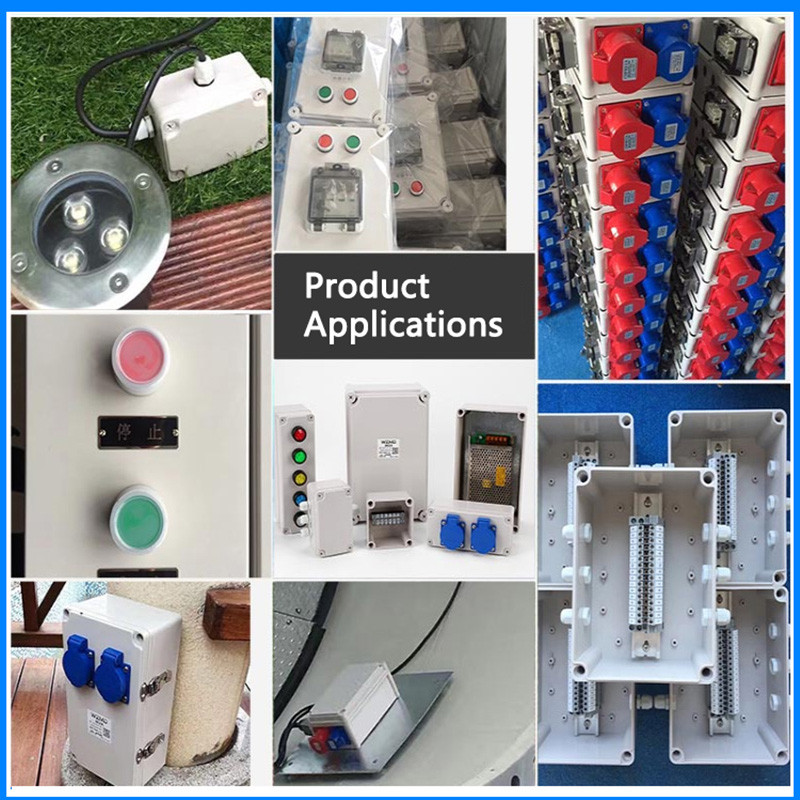 150x150x90 kaste āra ūdensnecaurlaidīgs korpuss plastmasas kaste elektroniskā projekta korpuss instruments ūdensizturīgs sadales kārbas korpuss