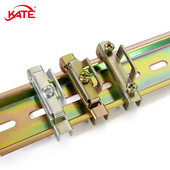 1 KOM DZ47 željezni fiksni terminal C45 DIN letvica vijčani spojni terminali Snap-jednostruki dvoslojni fiksni terminal