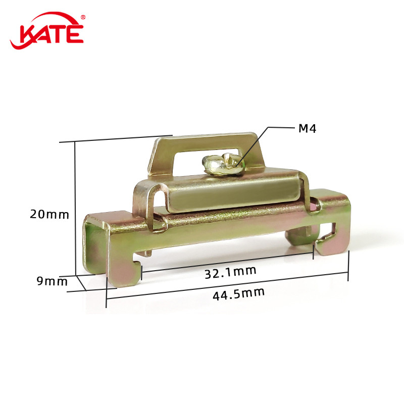 1 KOM DZ47 željezni fiksni terminal C45 DIN letvica vijčani spojni terminali Snap-jednostruki dvoslojni fiksni terminal