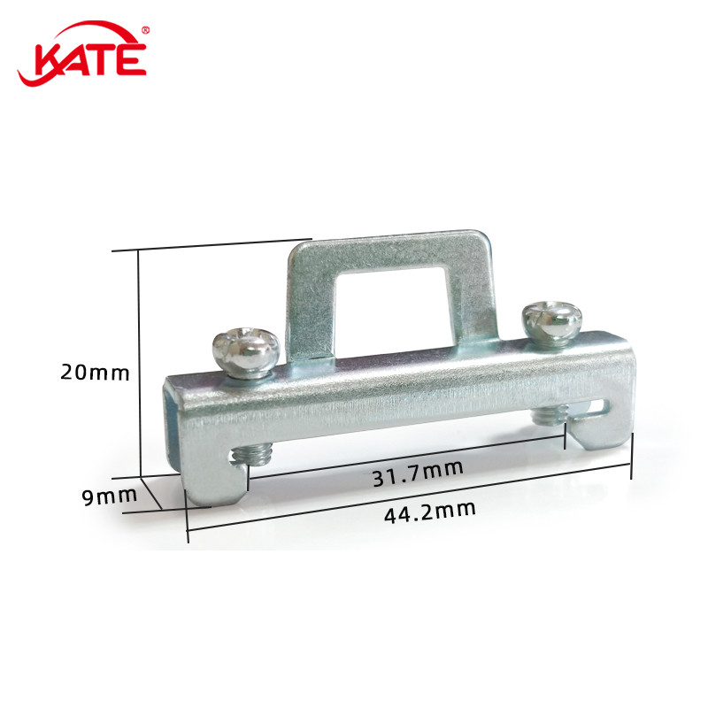 1 KOM DZ47 željezni fiksni terminal C45 DIN letvica vijčani spojni terminali Snap-jednostruki dvoslojni fiksni terminal