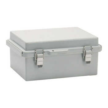 Водоустойчива пластмасова кутия със закопчалка Електрическа разклонителна кутия Външен запечатан превключвател Кутия за захранване Електрически разпределителни кутии