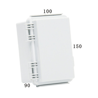 Ūdensnecaurlaidīgs plastmasas korpuss ar Hasp elektrisko sadales kārbu Āra noslēgts slēdža barošanas korpuss, elektriskās sadales kārbas