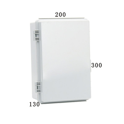 Ūdensnecaurlaidīgs plastmasas korpuss ar Hasp elektrisko sadales kārbu Āra noslēgts slēdža barošanas korpuss, elektriskās sadales kārbas