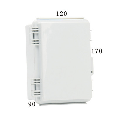 Ūdensnecaurlaidīgs plastmasas korpuss ar Hasp elektrisko sadales kārbu Āra noslēgts slēdža barošanas korpuss, elektriskās sadales kārbas