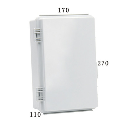 Ūdensnecaurlaidīgs plastmasas korpuss ar Hasp elektrisko sadales kārbu Āra noslēgts slēdža barošanas korpuss, elektriskās sadales kārbas