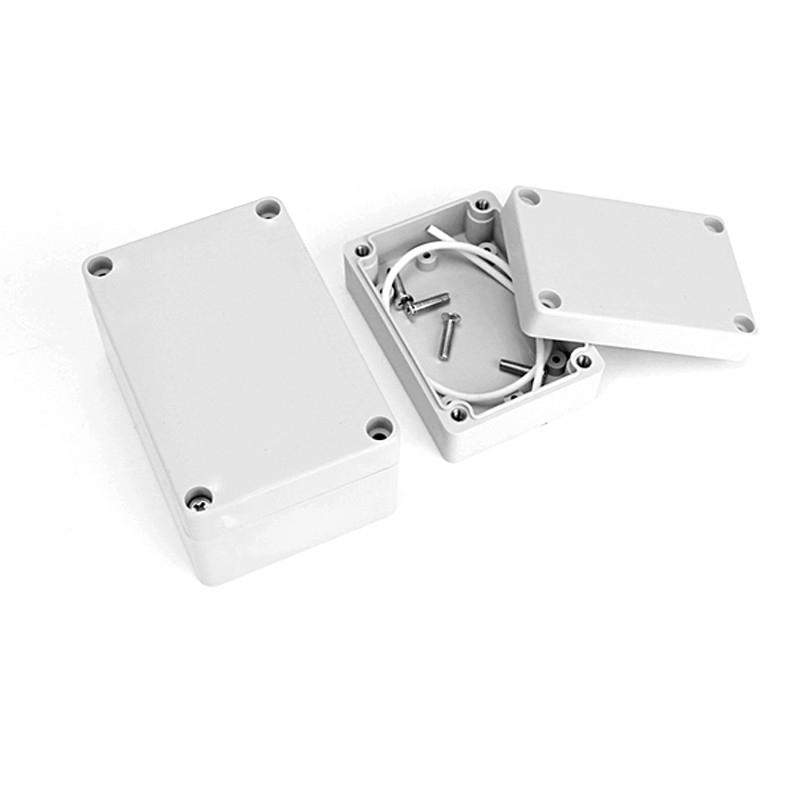 F sērijas plastmasas ABS sadales kārbas skrūvējamais kabelis pielāgots ūdensizturīgs sadales kārbas Ip66 āra elektriskās sadales kārbas korpuss