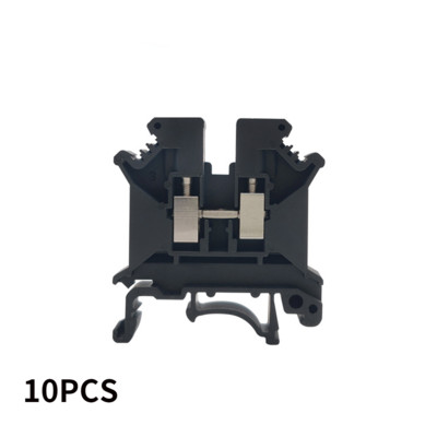 Din rail terminalni blok UK-5N Univerzalni konektor Vijčani spoj Vodič za električno ožičenje UK5N Blok terminalnih letvica 10 kom.