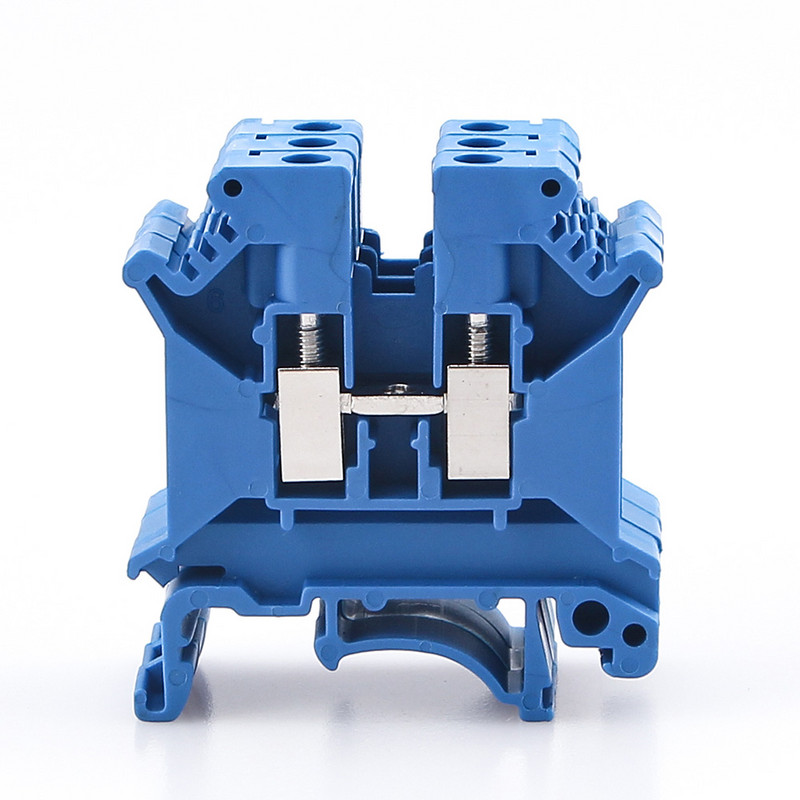 Din rail terminalni blok UK-5N Univerzalni konektor Vijčani spoj Vodič za električno ožičenje UK5N Blok terminalnih letvica 10 kom.