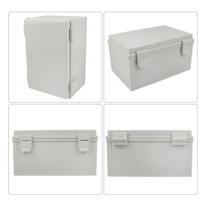 ABS ūdensnecaurlaidīgs plastmasas korpuss ar Hasp elektriskās sadales kārbu elektrisko sadales kārbu āra noslēgts slēdža strāvas korpuss