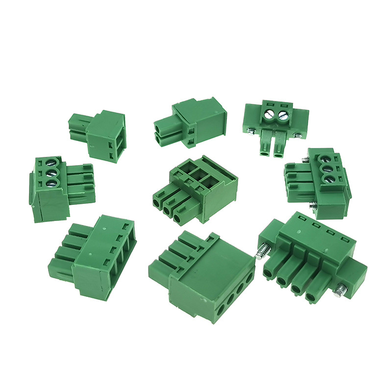5Pcs Pluggable PCB Vijčani terminalni blok Razmak 3,81 mm muški konektor 15EDGK/KA/KM Morsettiera 2/3/4/5/6/7/8/9/10P Bornier