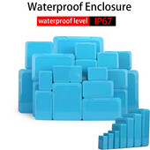 Jauna dizaina IP67 ūdensnecaurlaidīgs korpuss plastmasas kastes elektroniskā projekta āra instrumenta elektriskā projekta kastes savienojuma korpuss