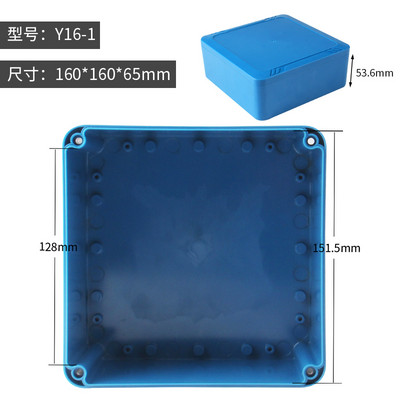 Jauna dizaina IP67 ūdensnecaurlaidīgs korpuss plastmasas kastes elektroniskā projekta āra instrumenta elektriskā projekta kastes savienojuma korpuss