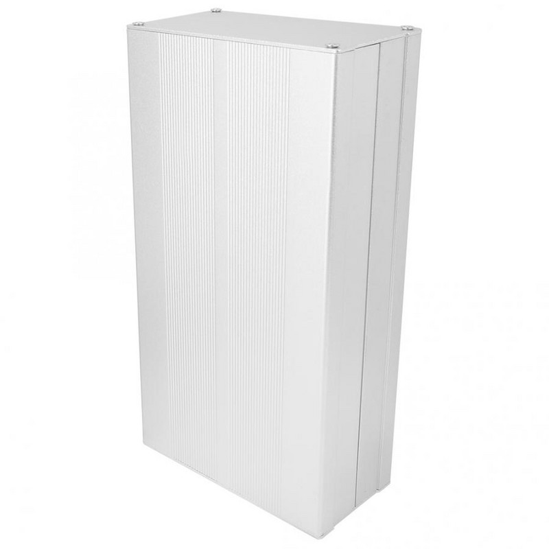 Kućište Elektronička projektna kutija Aluminijska rashladna kutija DIY Kućište Kutija za instrumente Kutija za pohranu Crna