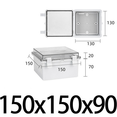 IP67 csatos vízálló doboz kültéri elektromos csatlakozódoboz ABS műanyag ház ház Elektronikus projekt elosztó doboz