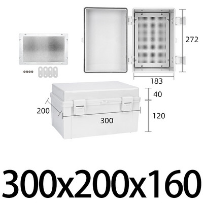 IP67 csatos vízálló doboz kültéri elektromos csatlakozódoboz ABS műanyag ház ház Elektronikus projekt elosztó doboz
