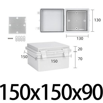 IP67 csatos vízálló doboz kültéri elektromos csatlakozódoboz ABS műanyag ház ház Elektronikus projekt elosztó doboz