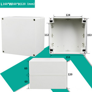 Razvodna kutija ABS plastika Otporna na prašinu Vodootporna IP65 Univerzalne električne kutije DIY Kućište Projektno kućište s fiksnim uhom