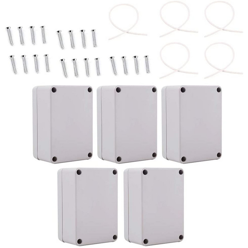 Razvodna kutija ABS plastika Otporna na prašinu Vodootporna IP65 Univerzalne električne kutije DIY Kućište Projektno kućište s fiksnim uhom