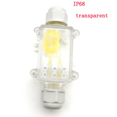 IP68 veekindel ühenduskarbi elektriline 2-suunaline korpuse ploki kaabel Ühendusliini kaitse juhtmestiku tarvikutele